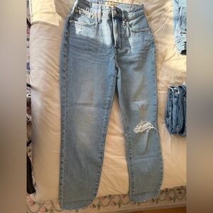Madewell curvy perfect vintage jeans